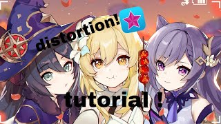 Video Star Distortion Transition!(Vsp/Vsf)