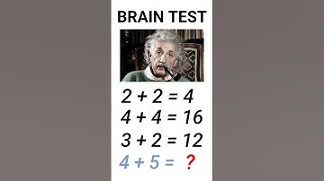 Brain Test - 2 |#maths #brainteaser #mathpuzzle #iqtest #braintest #shotsfeed #trendingshorts #viral