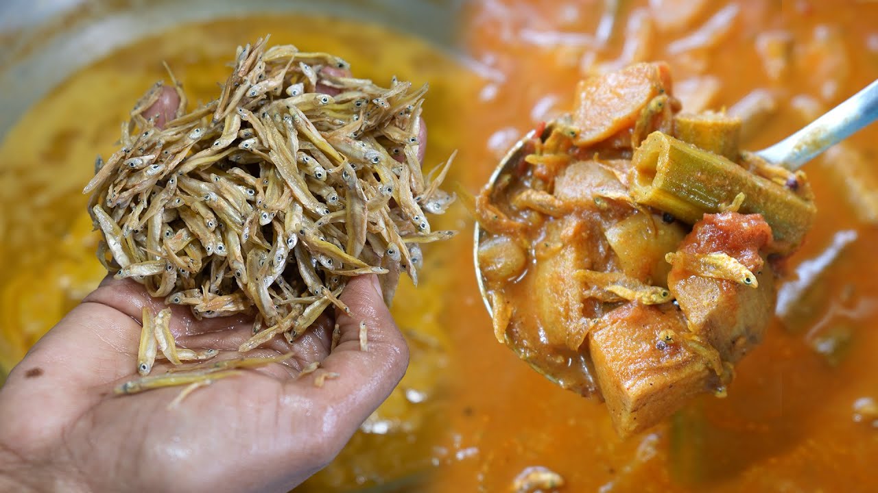 நேத்திலி கருவாட்டு குழம்பு /karuvadu kulambu /Karuvattu Kuzhambu in