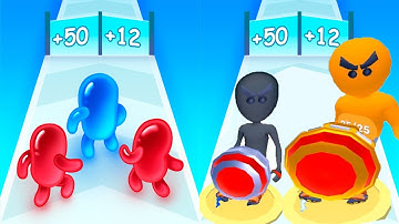 Join Blob Clash 3D | Giant Incoming - 123456789 Gameplay Walkthrough Max Levels (Part x10)