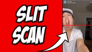 How To Get The Slit Scan Instagram Filter 📸| Slit Scan Filter | Slit Scan TikTok | 2020 screenshot 4