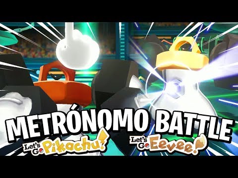 INCREIBLE METRONOMO BATTLE!! MELMETAL SHINY en Pokemon LETS GO c/Esplayon - INCREIBLE METRONOMO BATTLE!! MELMETAL SHINY en Pokemon LETS GO c/Esplayon