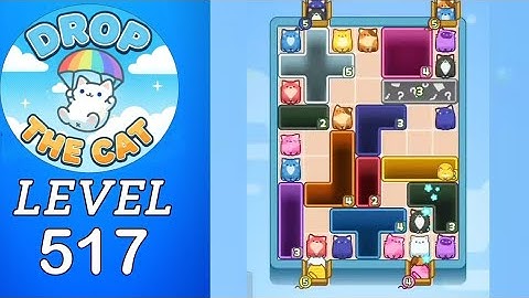 Drop The Cat Level 517 Walkthrough