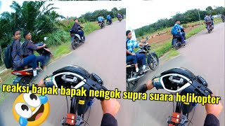 Ambil blok Pitung monster pake Supra bapak suara helikopter 🤣