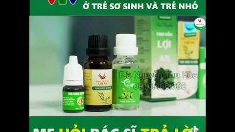 Review tinh dầu lợi An Webtretho