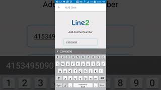 Additional Line Android Profile