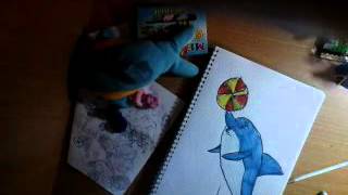 Как нарисовать дельфина карандашом 4 урок.(, 2016-01-13T08:56:50.000Z)