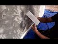 How to make stucco  texture design step by step simple process asian paint royale play