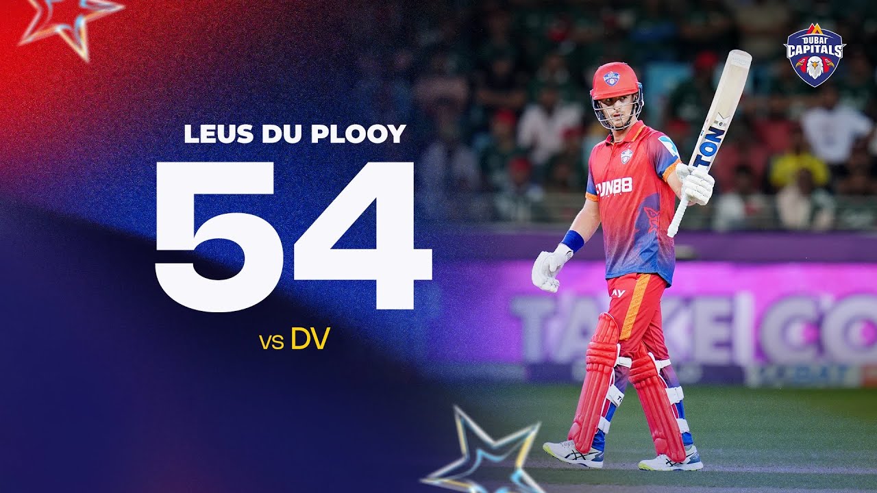 Leus du Plooy 54 vs Desert Vipers | Batting Highlights | December 14, 2025
