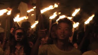 Yilan Torchlight procession .  CIOFF TAIWAN-2018