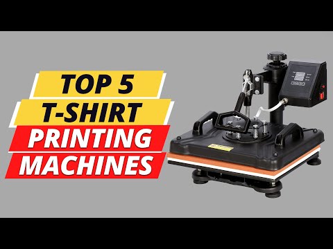 Top 5 Best T-Shirt Printing Machines 2023 On