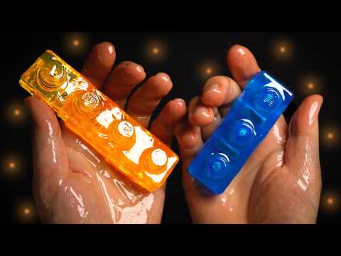 ASMR Jelly Blocks + Honey = Insanely Sticky Sounds