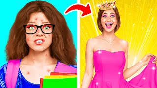 Extreme Makeover van Nerd tot Populair Meisje | Gekke Uitdaging