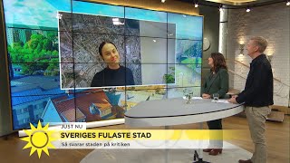 Borlänge är Sveriges fulaste stad: ”Vad är vackert?” - Nyhetsmorgon (TV4)