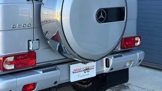 2008 Mercedes G500 locker demonstration