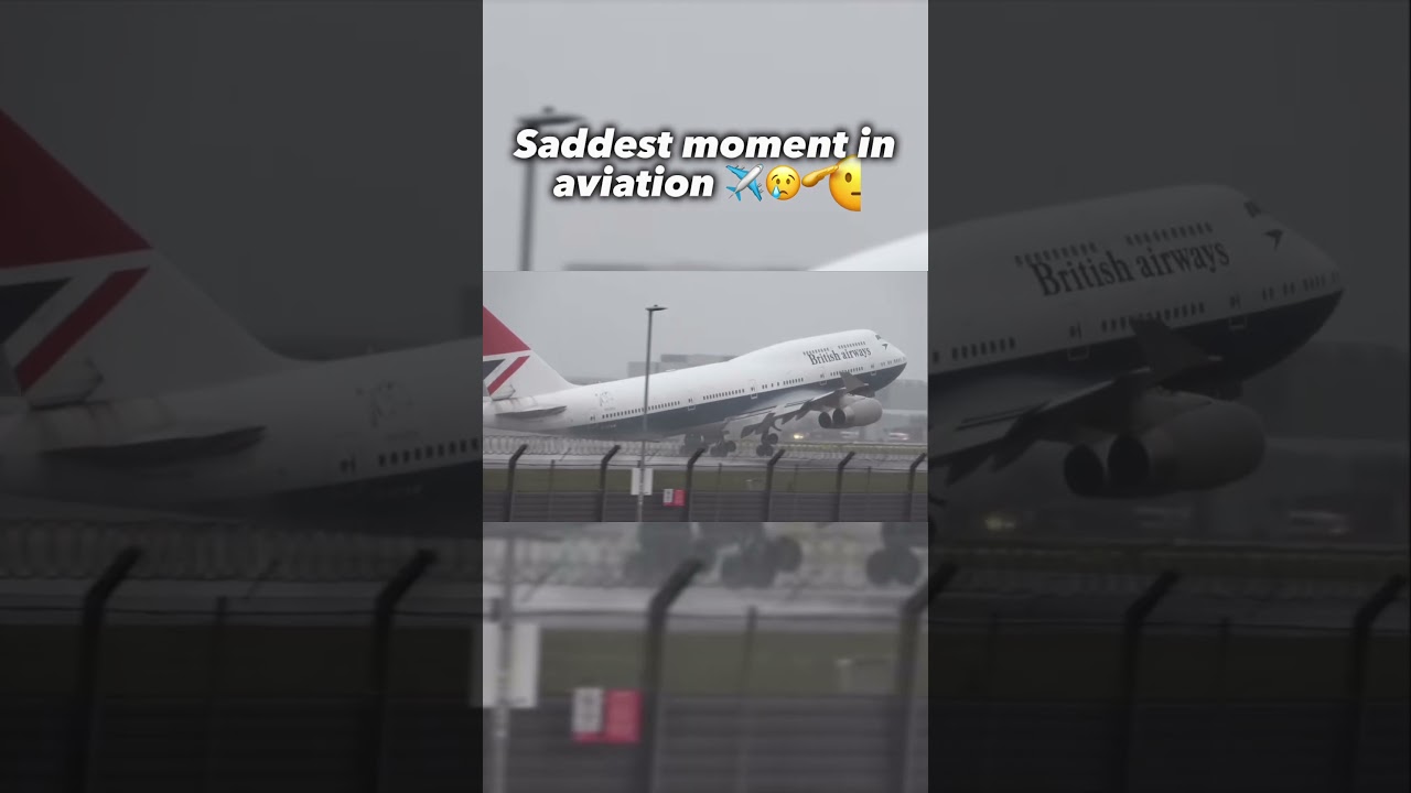 Last BA 747 flight - Saddest moment in aviation - (part 5)- 