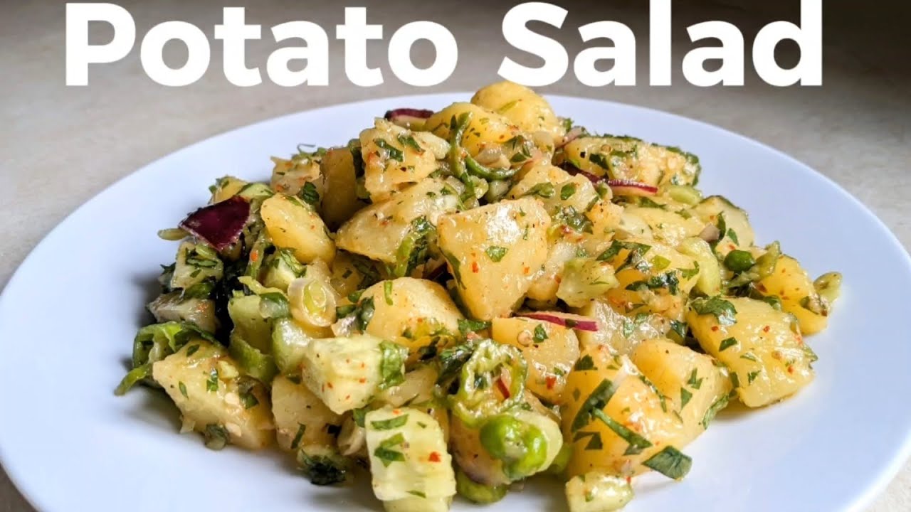 Potato Salad | Patates Salatası | Turkish potato salad recipe