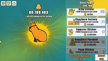 Capybara clicker pt1