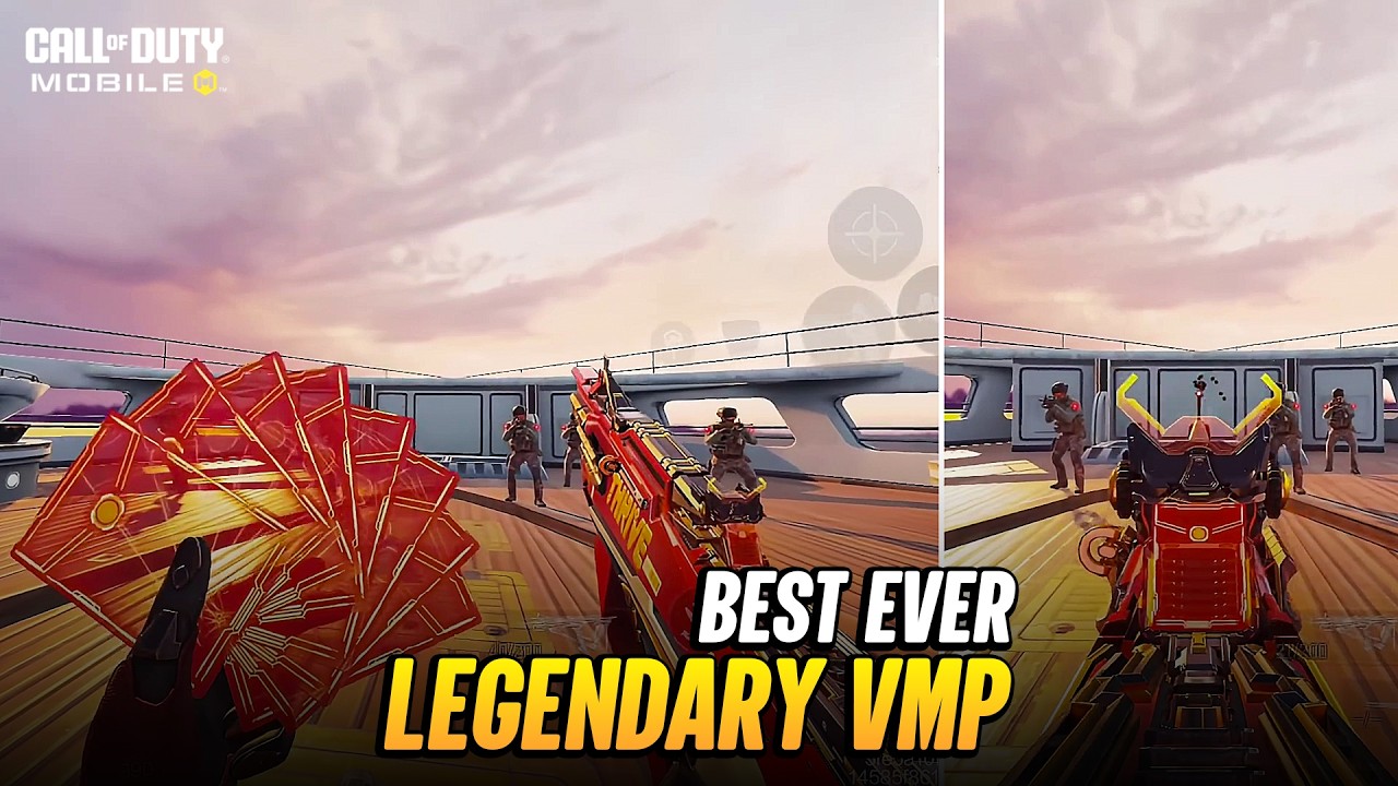 Этот легендарный VMP — лучший в CODM — осмотр и игровой процесс Crimson Sparkfire в COD Mobile.