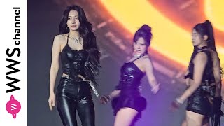 EVERGLOWがAsia Model Awardsで黒のクール衣装で圧巻のパフォーマンス！＜Asia Model Festival 2025＞