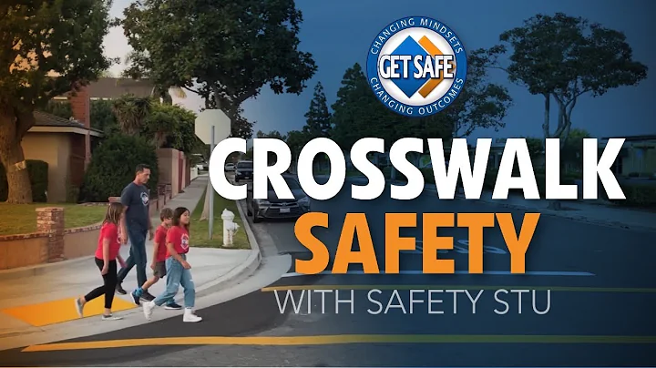 GET SAFE® | Quick Safety Tip: Crosswalk Safety with Safety Stu