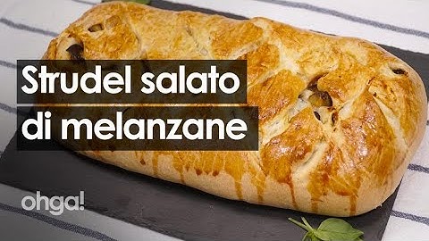 Strudel salato di melanzane: la parmigiana di melanzane rivisitata per un rustico sfizioso