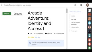 Arcade Adventure: Identity and Access I | ARC233 | Level 3: Google Cloud Adventures
