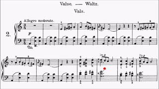 Trinity TCL Piano 2018-2020 Grade 4 No.12 Grieg Waltz in A Minor Lyric Pieces Op.12 No.2 Sheet Music