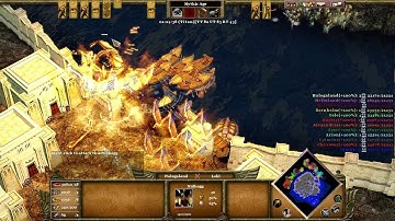 Age of Mythology EE - Titan Difficulty 1vs11 Conquest River Styx pt.1 (Set)