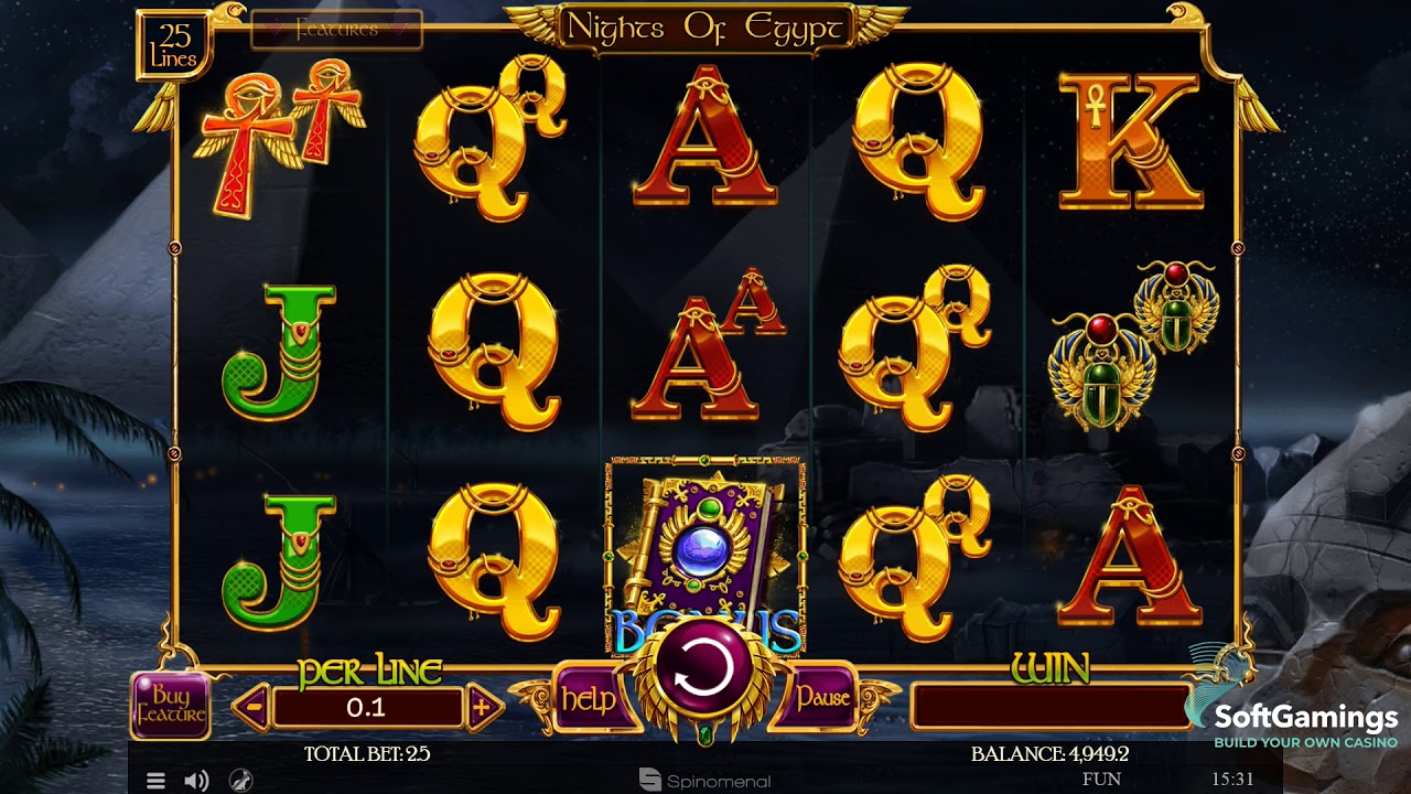 Nights of Egypt Slot Free Play ▷ RTP 96% & Medium Volatility video preview