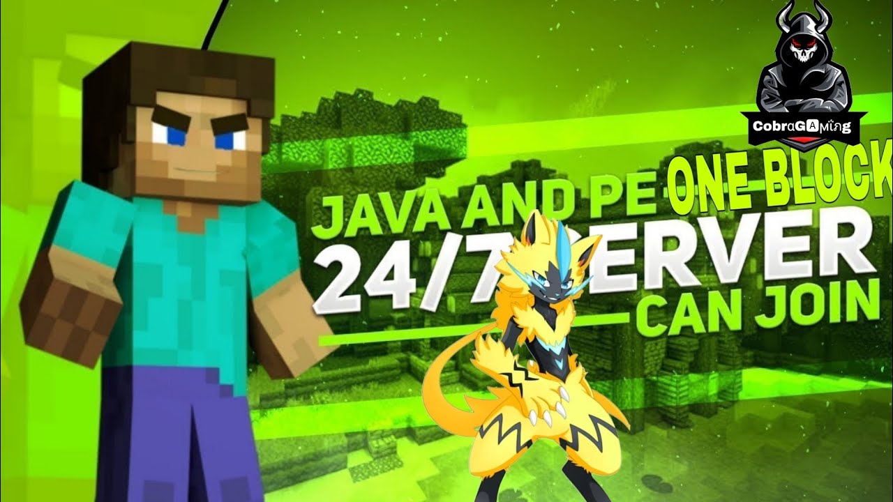 Minecraft One Block Public Smp 24/7@techenogamerz@gamerfleet - YouTube