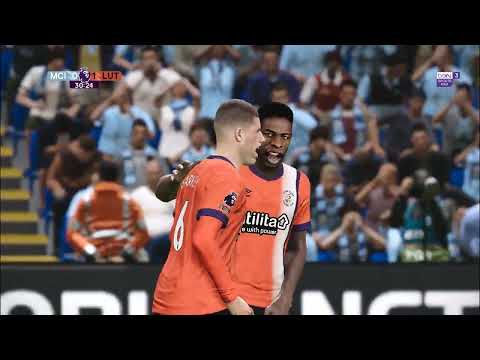 Man City vs Luton Town - UEFA Champions League 2023/24 - Gameplay PC