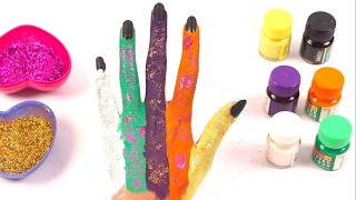 Learn Finger Family Song Nursery Rhymes + More Coloring Videos screenshot 1