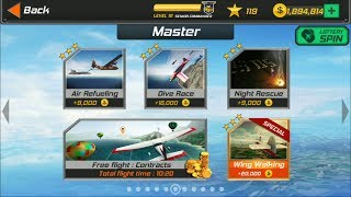 Flight Pilot Simulator 3D Android Game - Master Missions