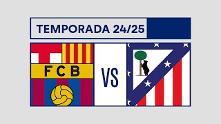 PARTIDO COMPLETO | FC BARCELONA 6 - 0 ATLÉTICO DE MADRID | LIGA F MOEVE 24/25