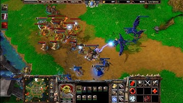 1 Orc vs 3 insane computers (Random) | Warcraft 3 Reforged | Lost Temple | Wyvern bloodlust