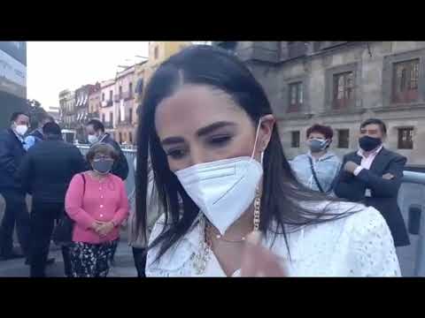 Mariana Moguel hija de Rosario Robles entrega carta de su madre hacia AMLO