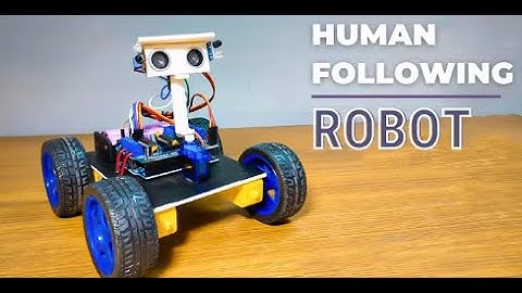 How To Make Arduino Human Following Robot#diy #shorts #robot #diy #shorts #robot #car #diycar #cool