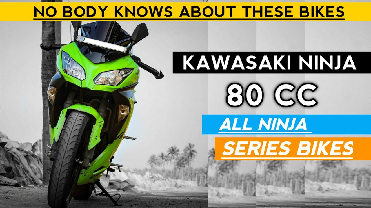 All Kawasaki Ninja Series Bikes Details Cover | Ninja 300 To Ninja H2 | Rishav  Arya - Youtube