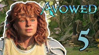 Let's Play Avowed Episode 5 - Arriving at the Strangleroot
