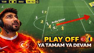 Türki̇ye - Romanya Dünya Kupasi Play Off Savaşi Türki̇ye İçi̇n Ya Tamam Ya Devam Efootball 2026