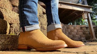 Chiso's No. 6 Roughout Cowboy Boot Review!!!!