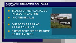 Comcast reports thousands of regional outages, firefighters say it could cost lives