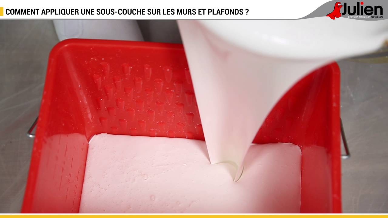 Comment appliquer une sous couche sur les murs et les plafonds ...
