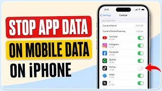 How to Stop an App From Using Mobile Data on iPhone