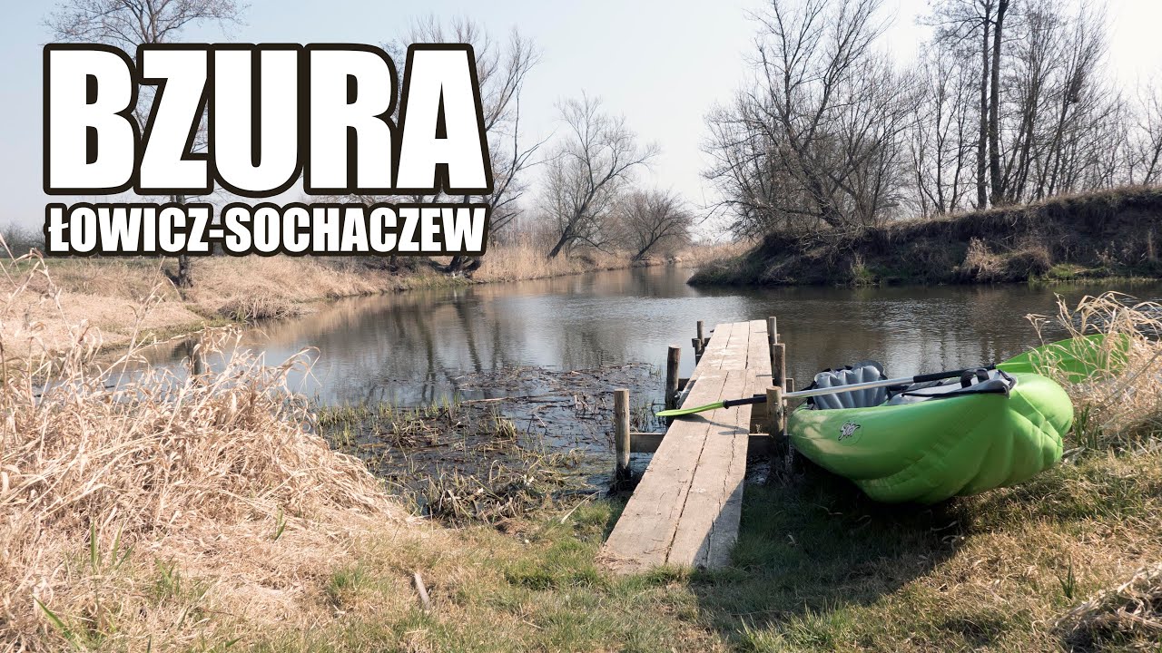 Pierwszy raz na kajaku Gumotex Solar: Łowicz - Sochaczew Bzurą