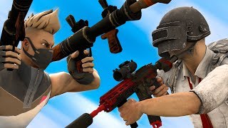 PUBG vs. Fortnite 3 (SFM Animation)