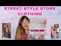 TRYING STREET STYLE STORE CLOTHES  FOR THE FIRST TIME| 5 FOR 999 | Was it worth ?