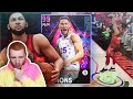 this Dark Matter *BEN SIMMONS* is a GLITCH!! he was UNSTOPPABLE in this gameplay! (NBA 2K21 MyTeam)