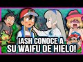 ¡ASH CONOCES A SU NUEVA CHICA DE HIELO!¡UNA AVENTURA ESCOLAR! - POKEMON VIAJES 87 RESUMEN